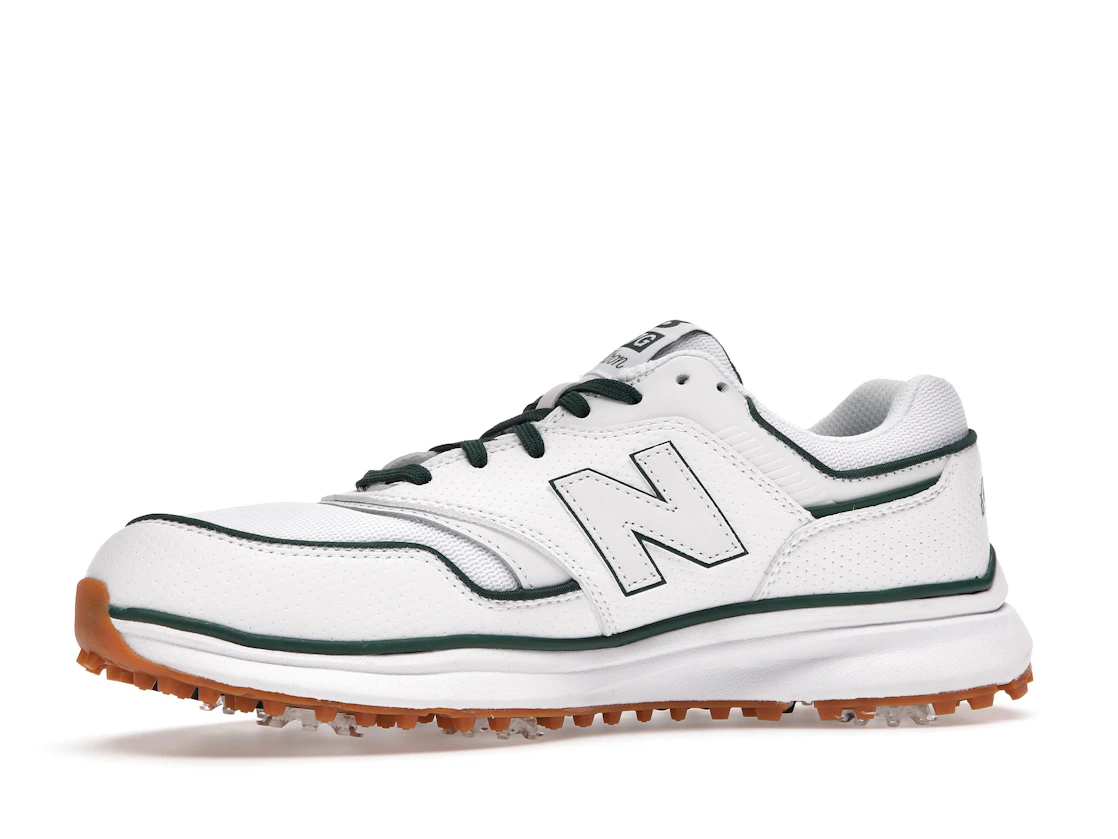 Vue 17 de DropX™ Exclusive: New Balance 997G Malbon Golf White/Green with Towel