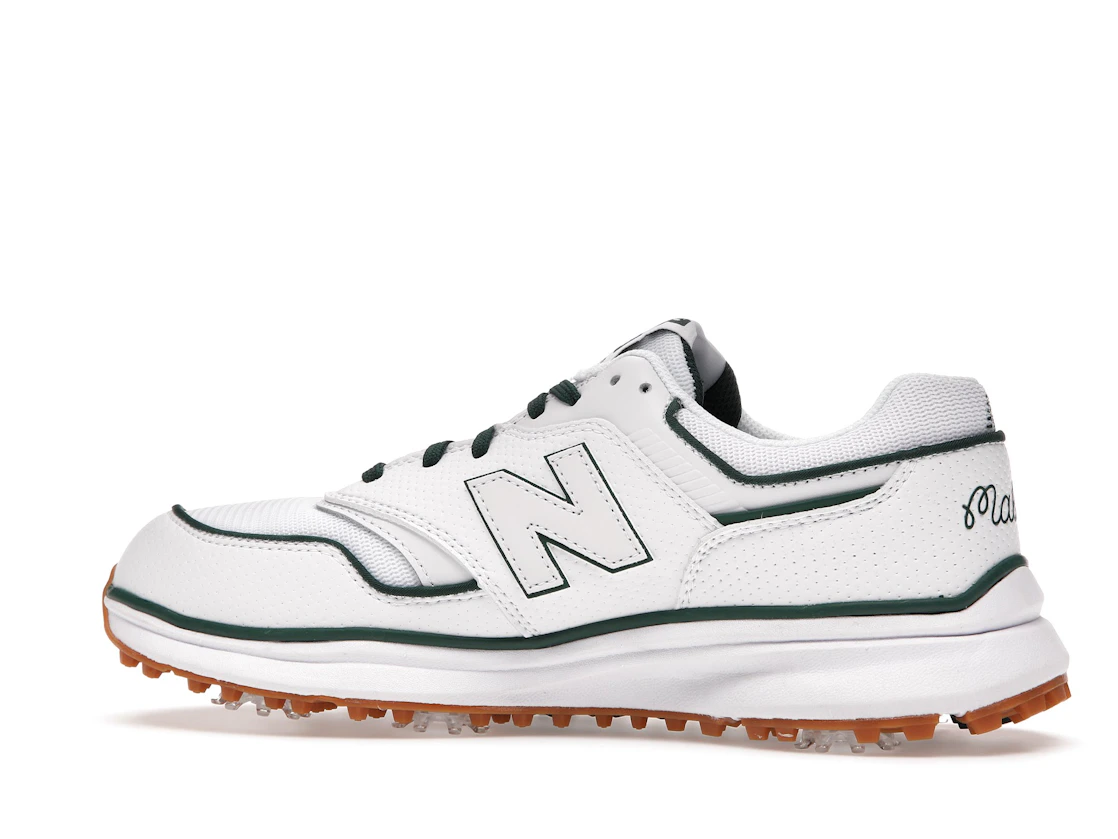 Vue 21 de DropX™ Exclusive: New Balance 997G Malbon Golf White/Green with Towel