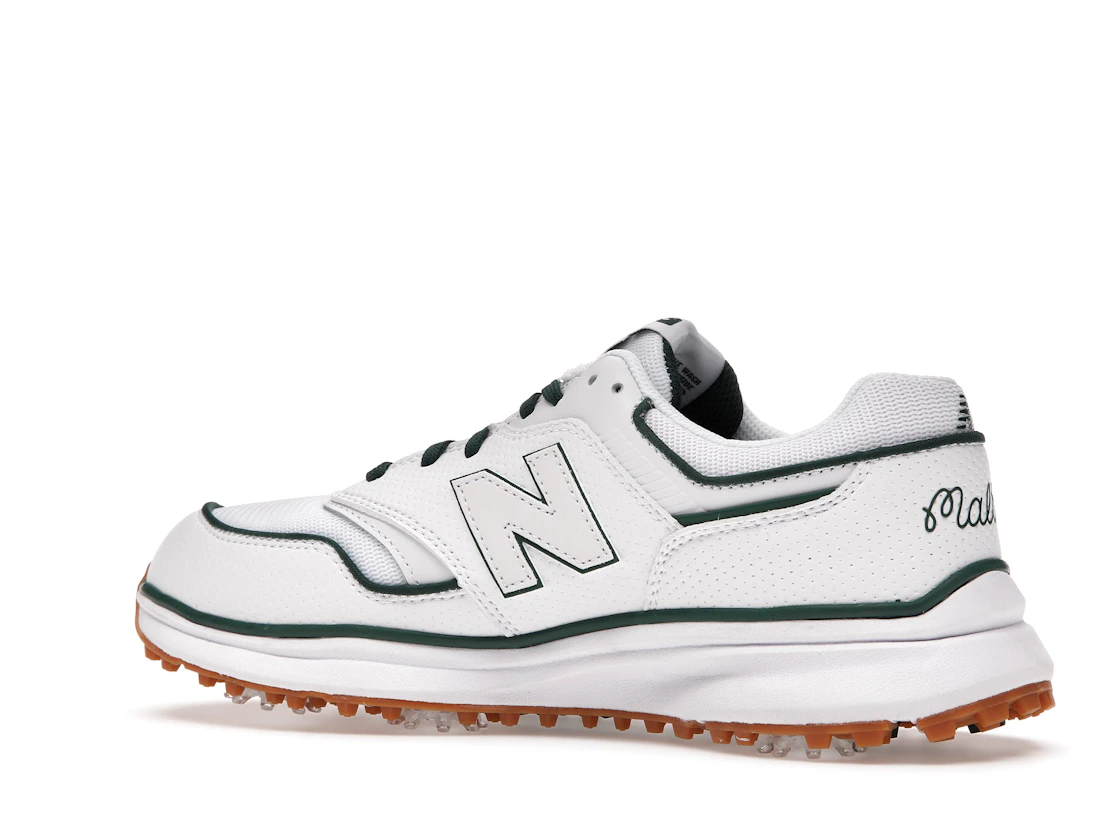 Vue 22 de DropX™ Exclusive: New Balance 997G Malbon Golf White/Green with Towel