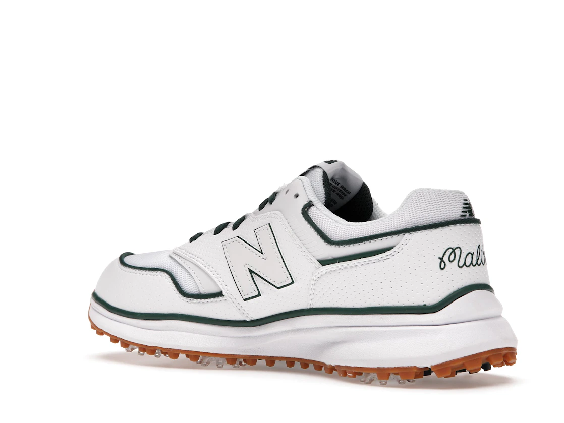 Vue 23 de DropX™ Exclusive: New Balance 997G Malbon Golf White/Green with Towel