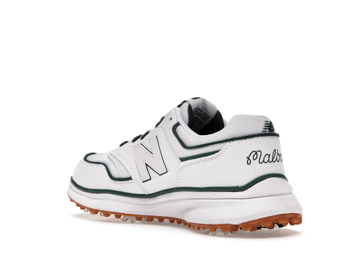 Vue 24 de DropX™ Exclusive: New Balance 997G Malbon Golf White/Green with Towel