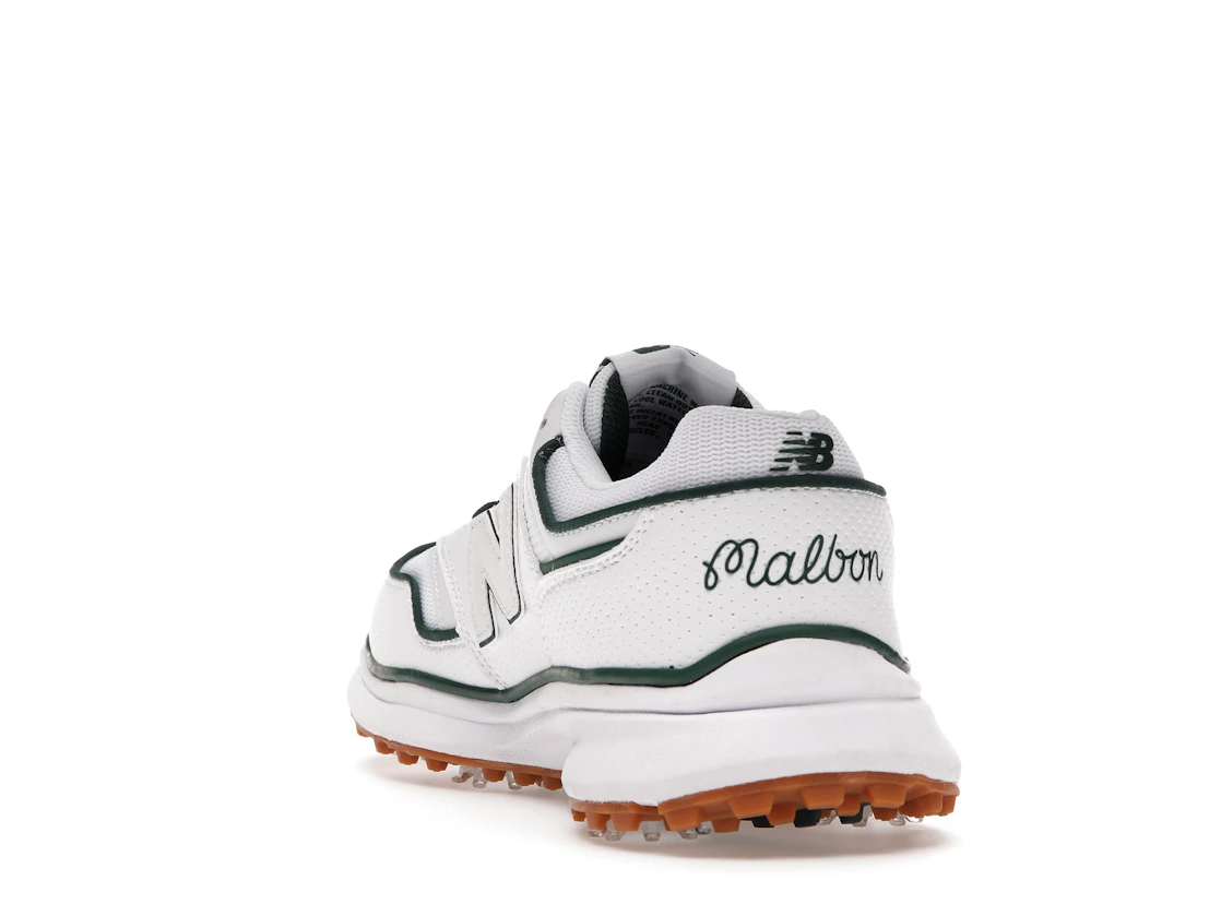 Vue 26 de DropX™ Exclusive: New Balance 997G Malbon Golf White/Green with Towel