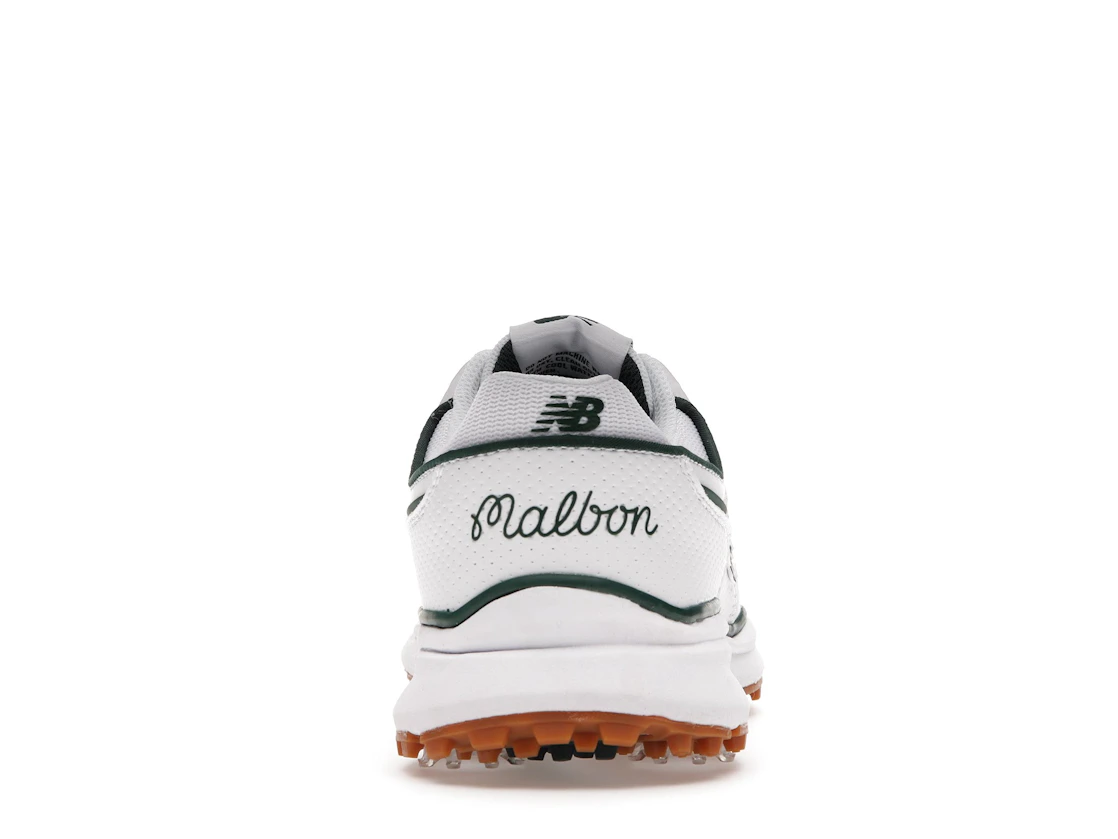 Vue 28 de DropX™ Exclusive: New Balance 997G Malbon Golf White/Green with Towel