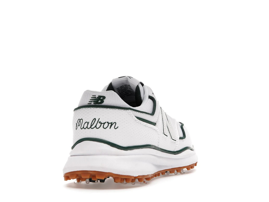 Vue 30 de DropX™ Exclusive: New Balance 997G Malbon Golf White/Green with Towel
