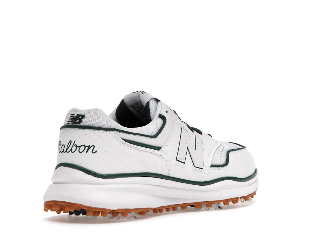 Vue 32 de DropX™ Exclusive: New Balance 997G Malbon Golf White/Green with Towel