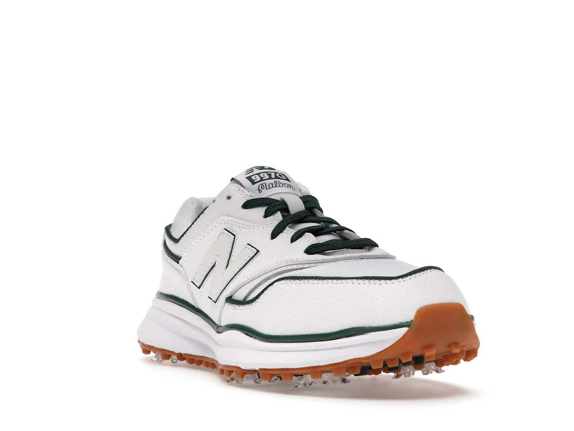 Vue 7 de DropX™ Exclusive: New Balance 997G Malbon Golf White/Green with Towel