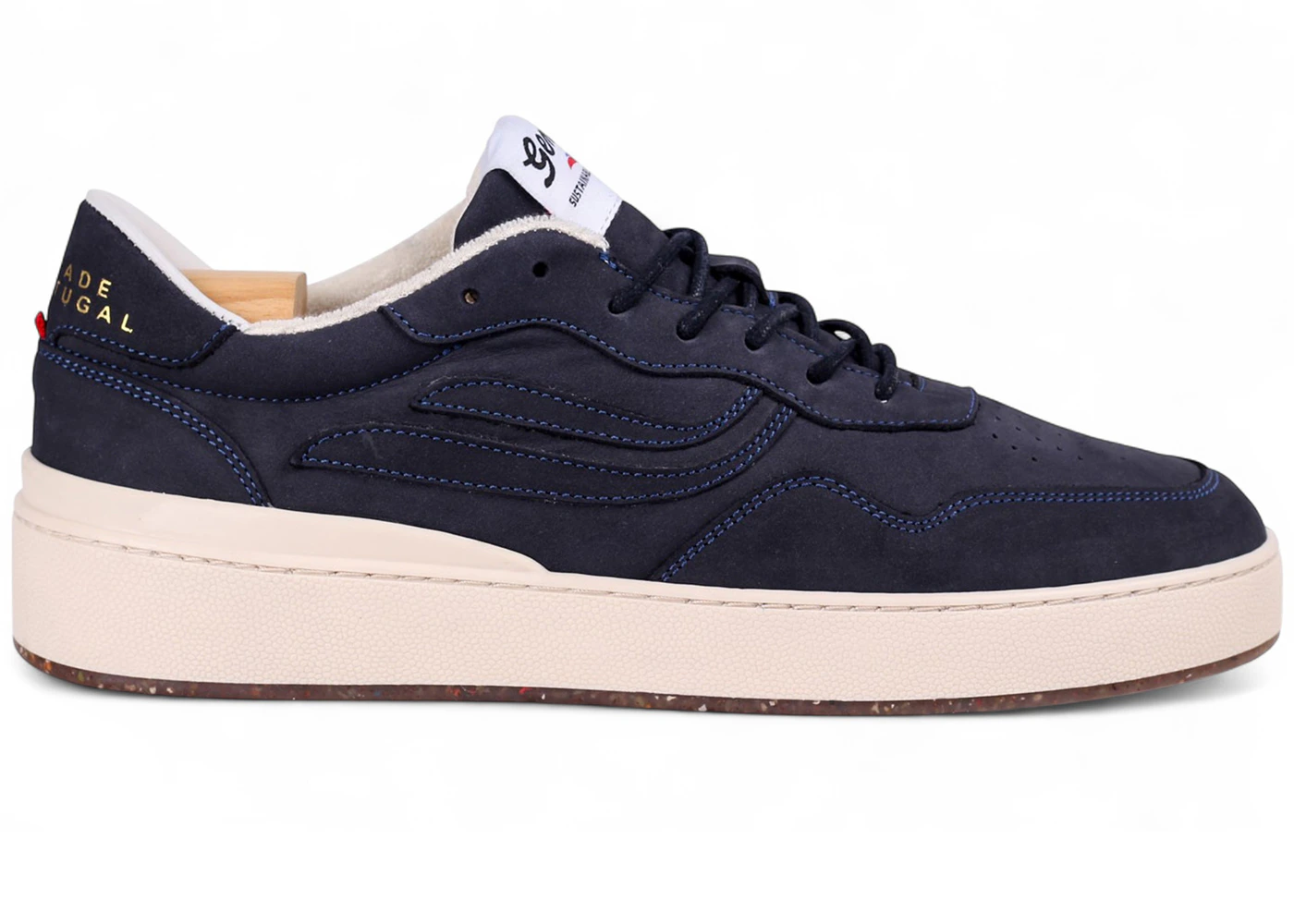Genesis Footwear G-Soley Porto Nubuck Navy