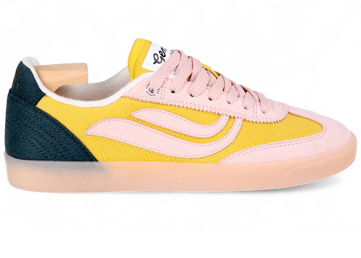 Genesis Footwear G-Volley Mesh Rose Green Yellow