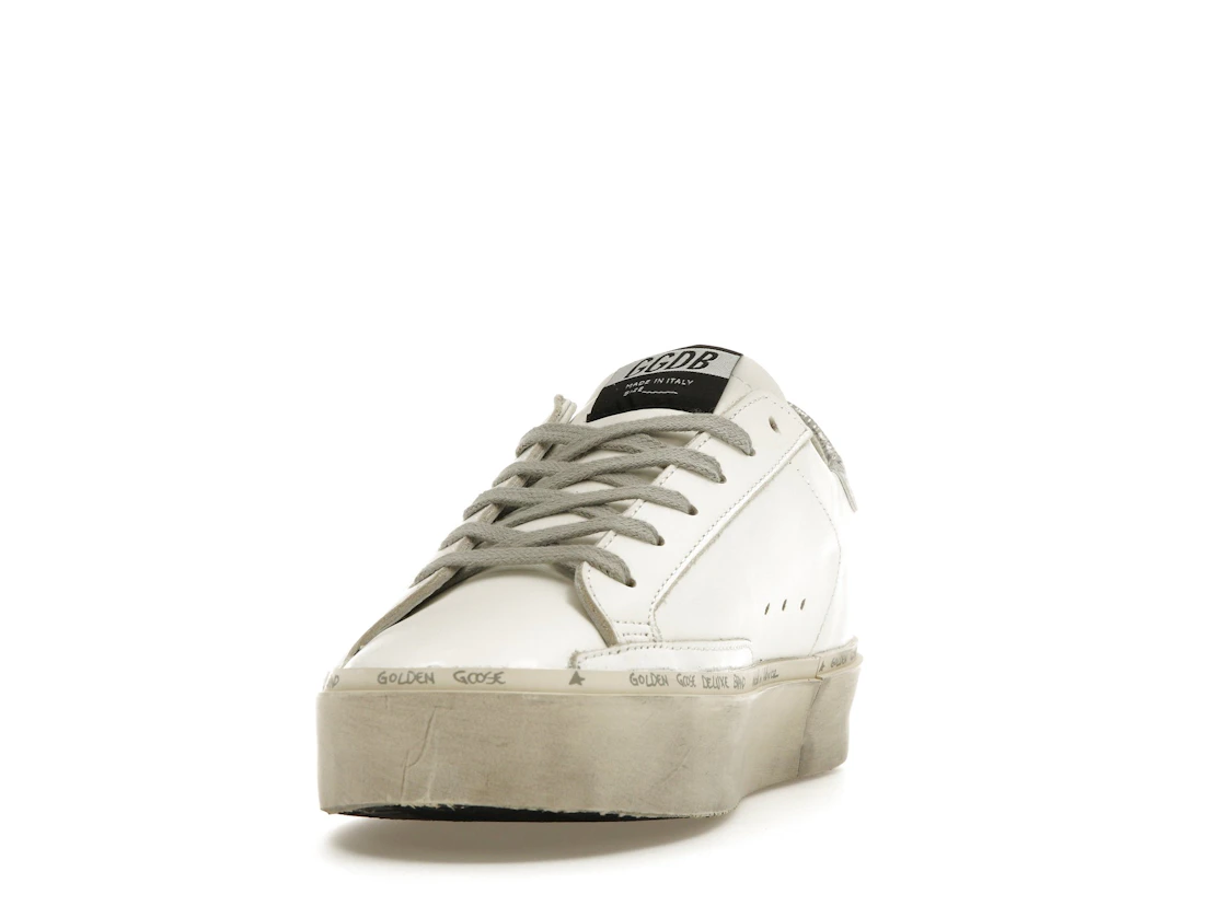 Vue 12 de Golden Goose Hi Star White Silver 
