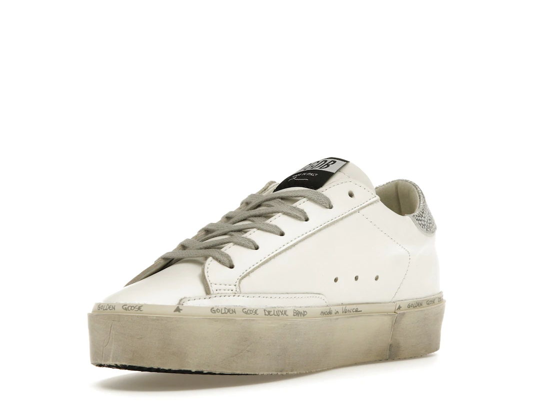 Vue 14 de Golden Goose Hi Star White Silver 