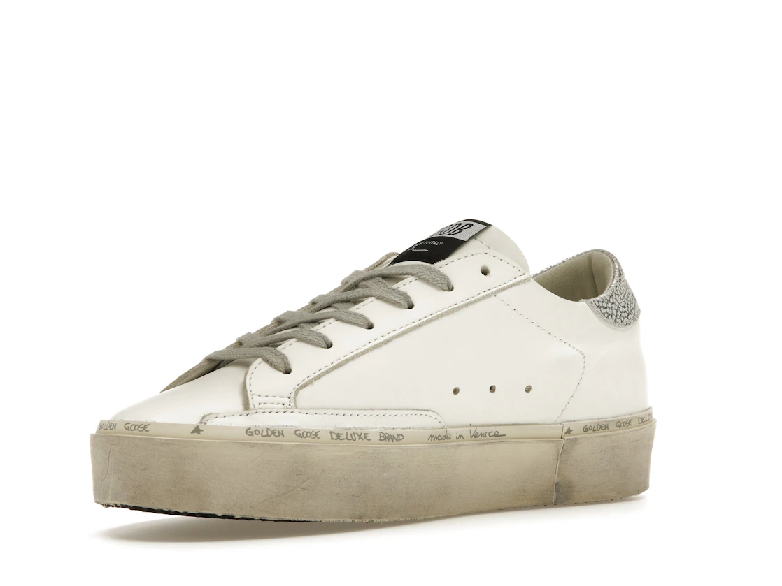 Vue 15 de Golden Goose Hi Star White Silver 