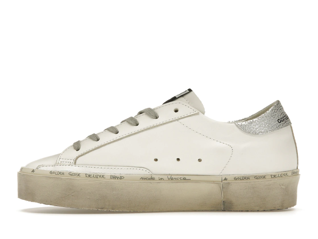 Vue 19 de Golden Goose Hi Star White Silver 