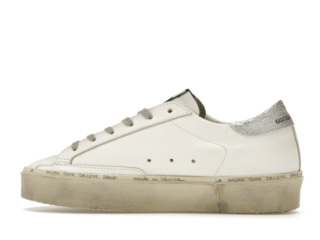 Vue 20 de Golden Goose Hi Star White Silver 