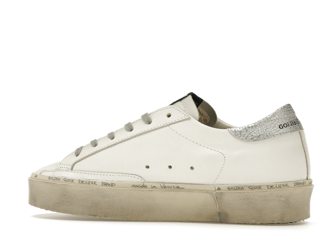 Vue 21 de Golden Goose Hi Star White Silver 