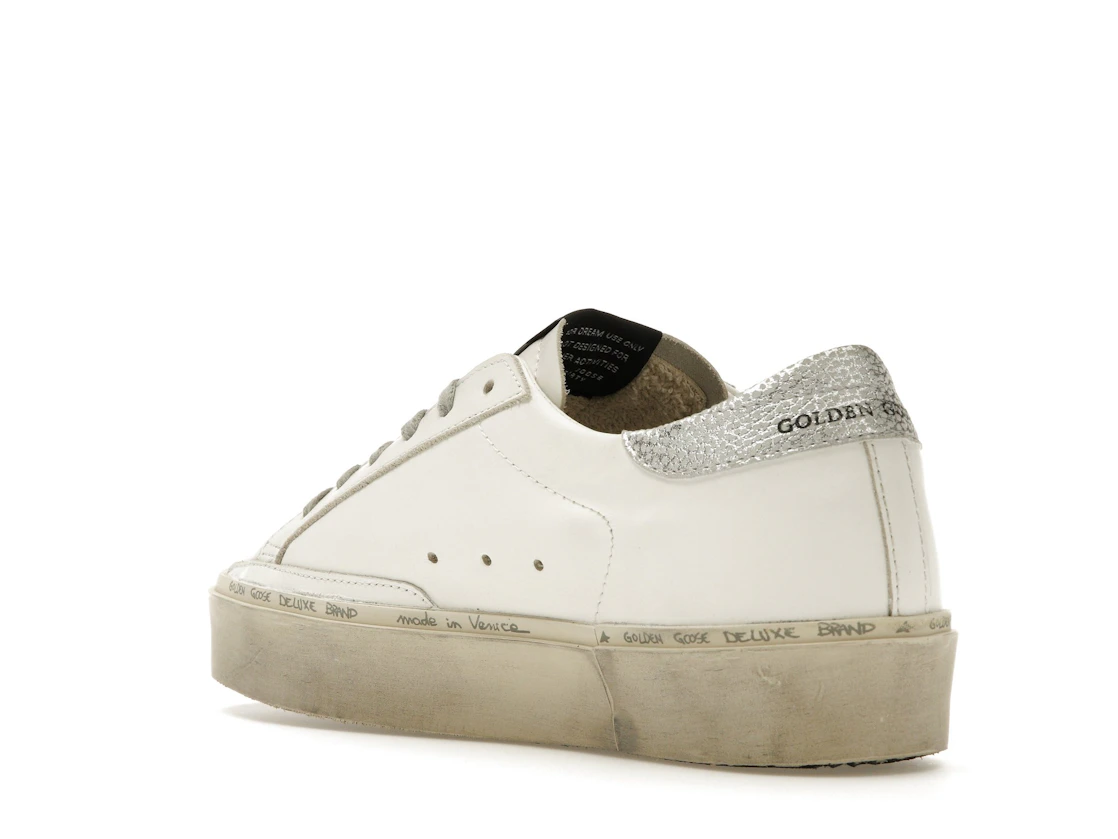 Vue 24 de Golden Goose Hi Star White Silver 