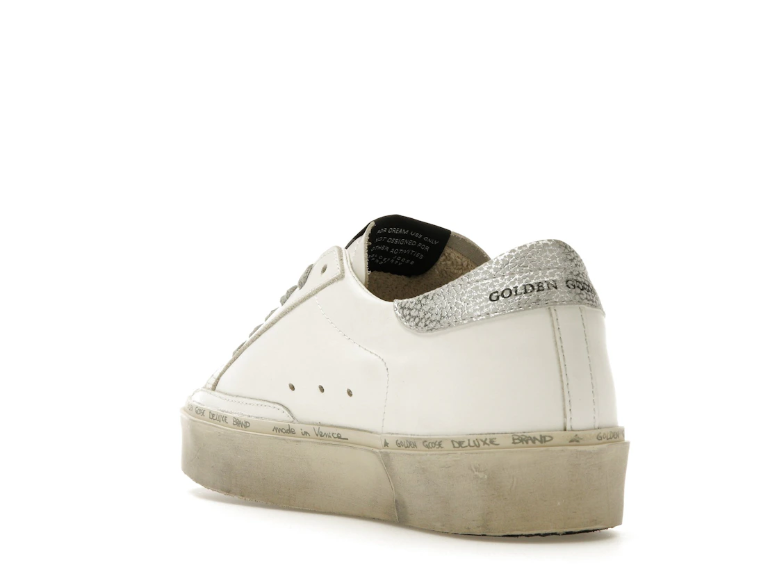 Vue 25 de Golden Goose Hi Star White Silver 