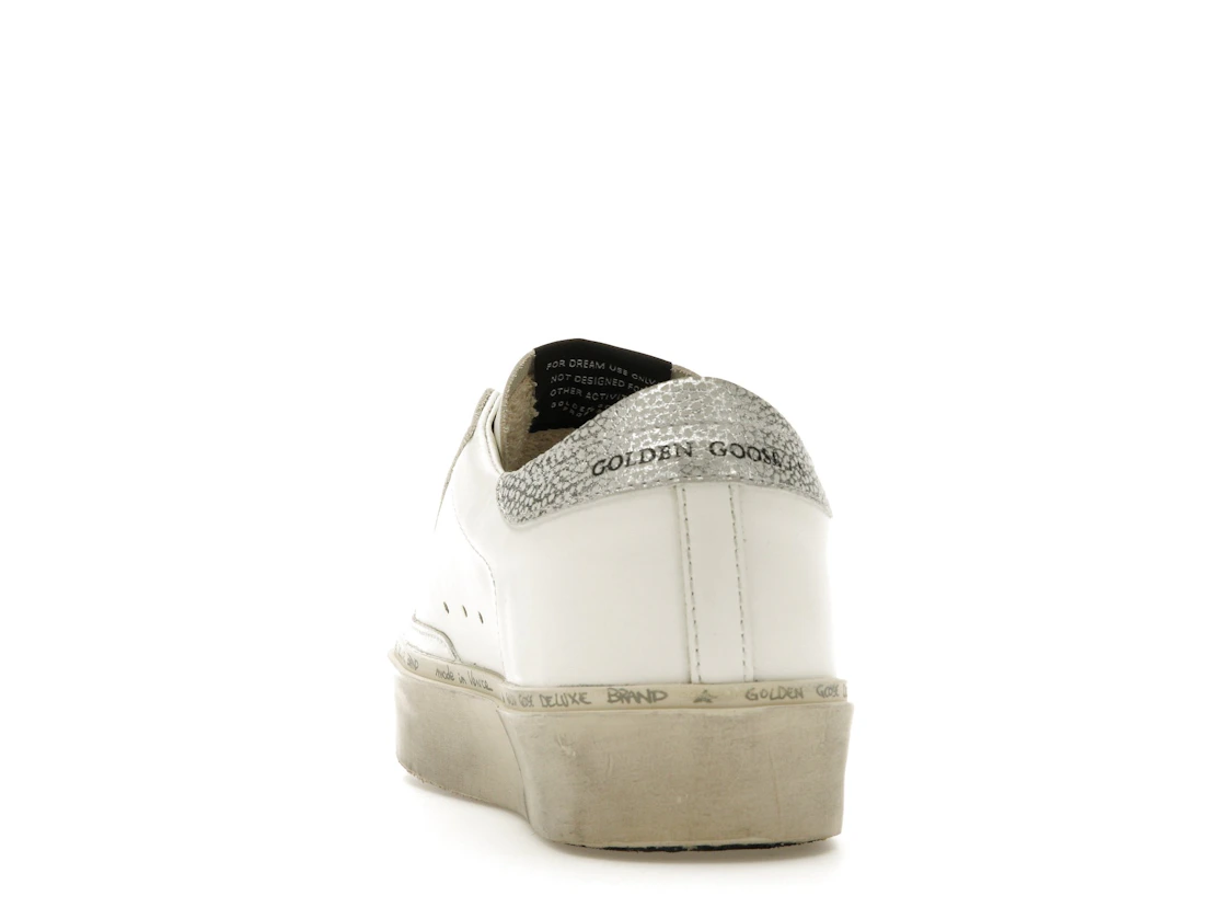 Vue 27 de Golden Goose Hi Star White Silver 