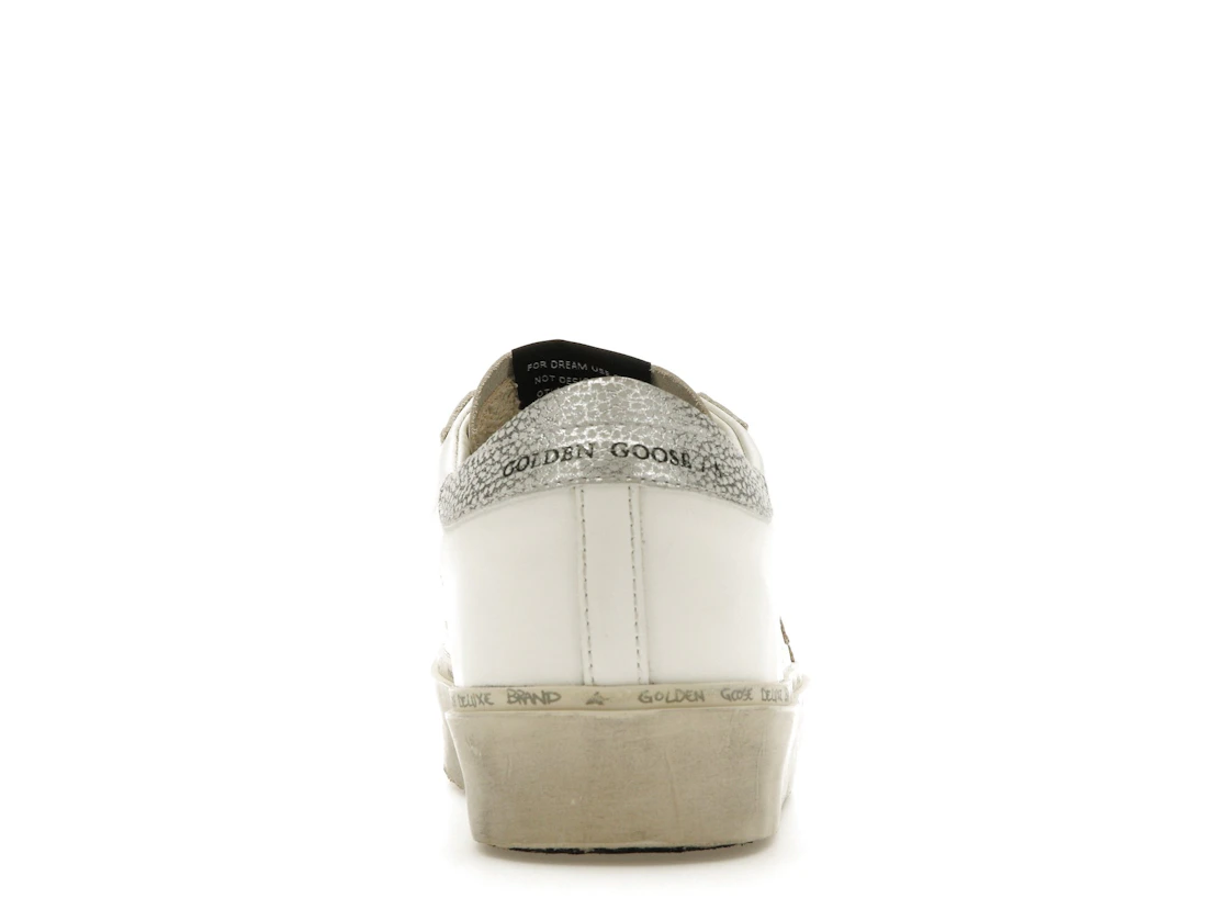 Vue 28 de Golden Goose Hi Star White Silver 