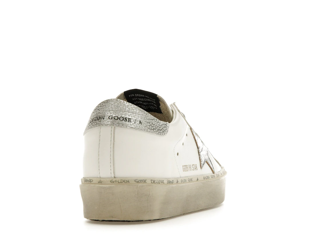 Vue 30 de Golden Goose Hi Star White Silver 