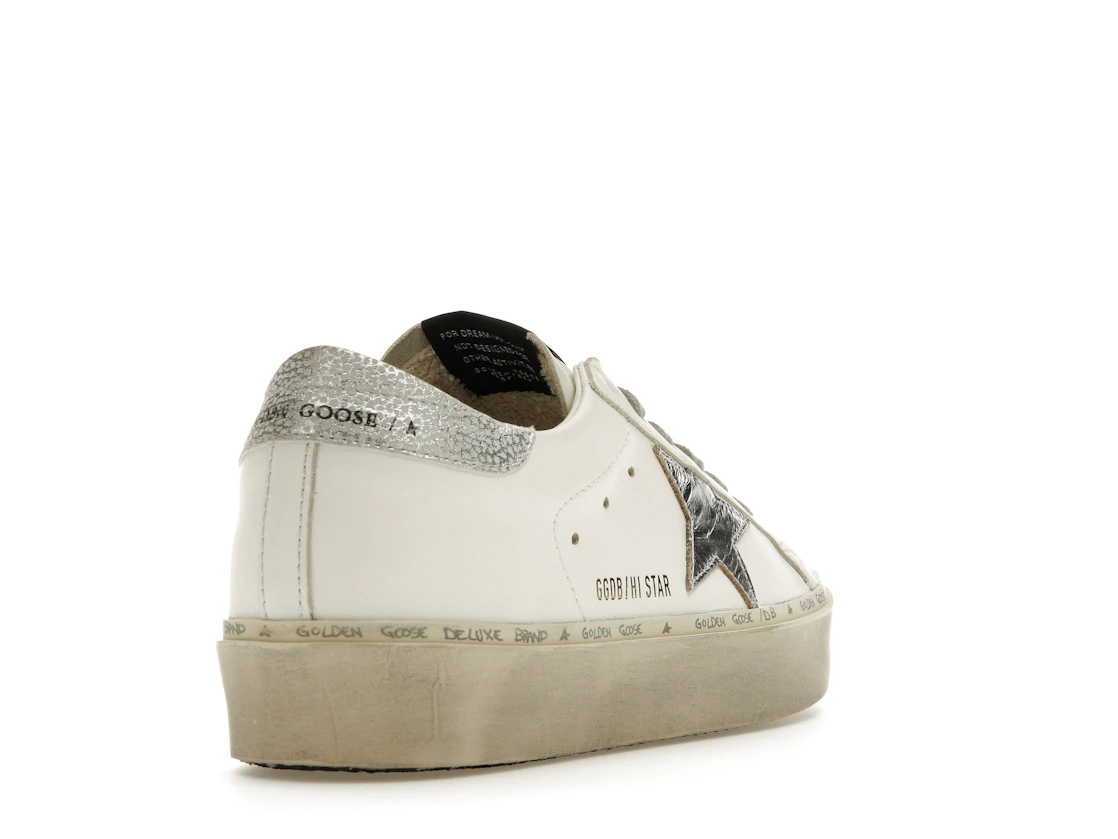 Vue 31 de Golden Goose Hi Star White Silver 