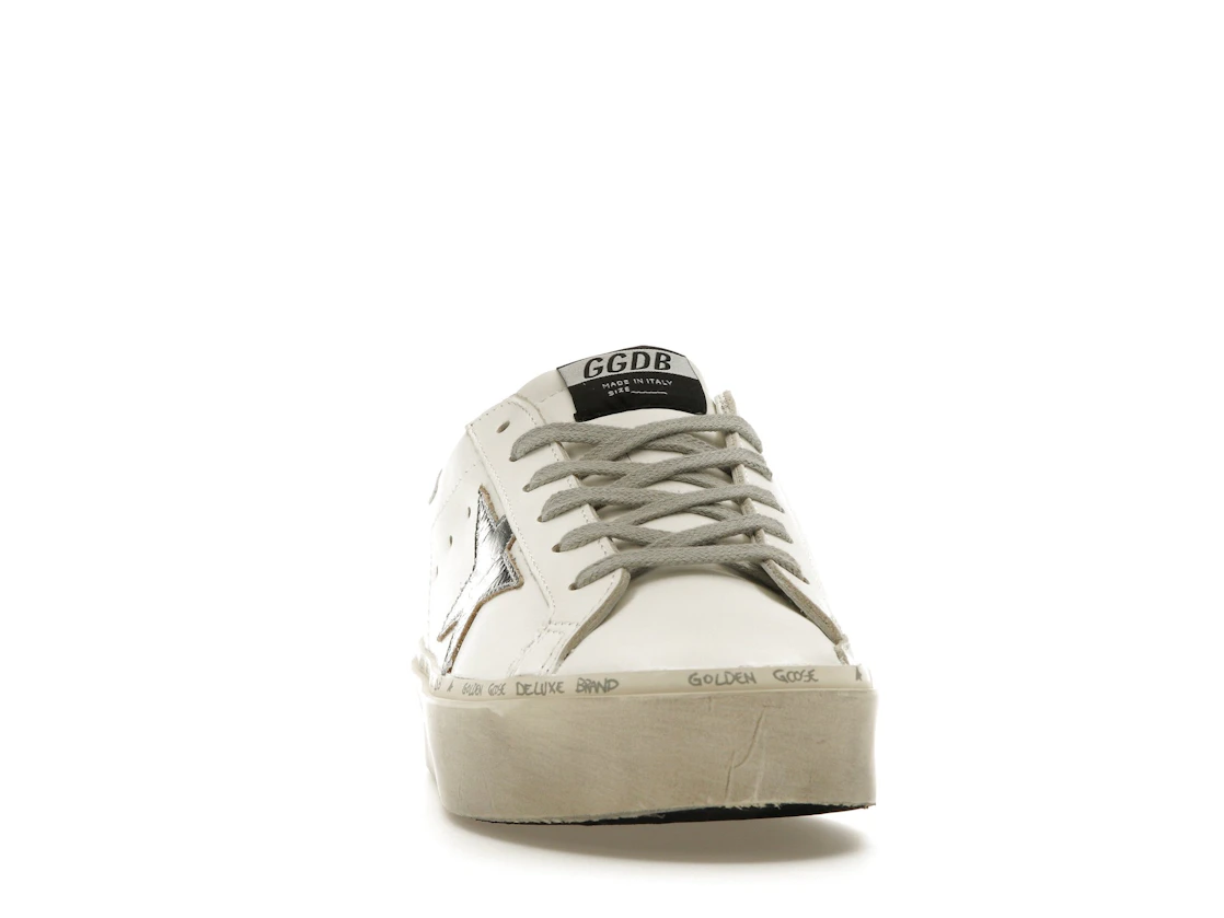Vue 9 de Golden Goose Hi Star White Silver 
