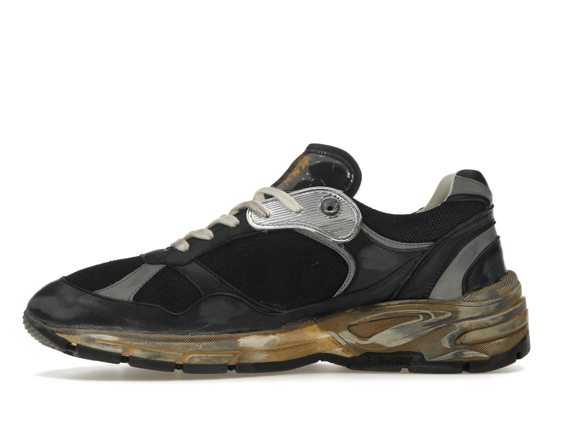 Vue 18 de Golden Goose Running Dad Black Grey
