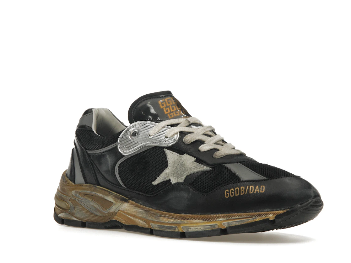 Vue 5 de Golden Goose Running Dad Black Grey
