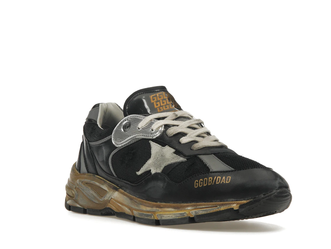 Vue 6 de Golden Goose Running Dad Black Grey