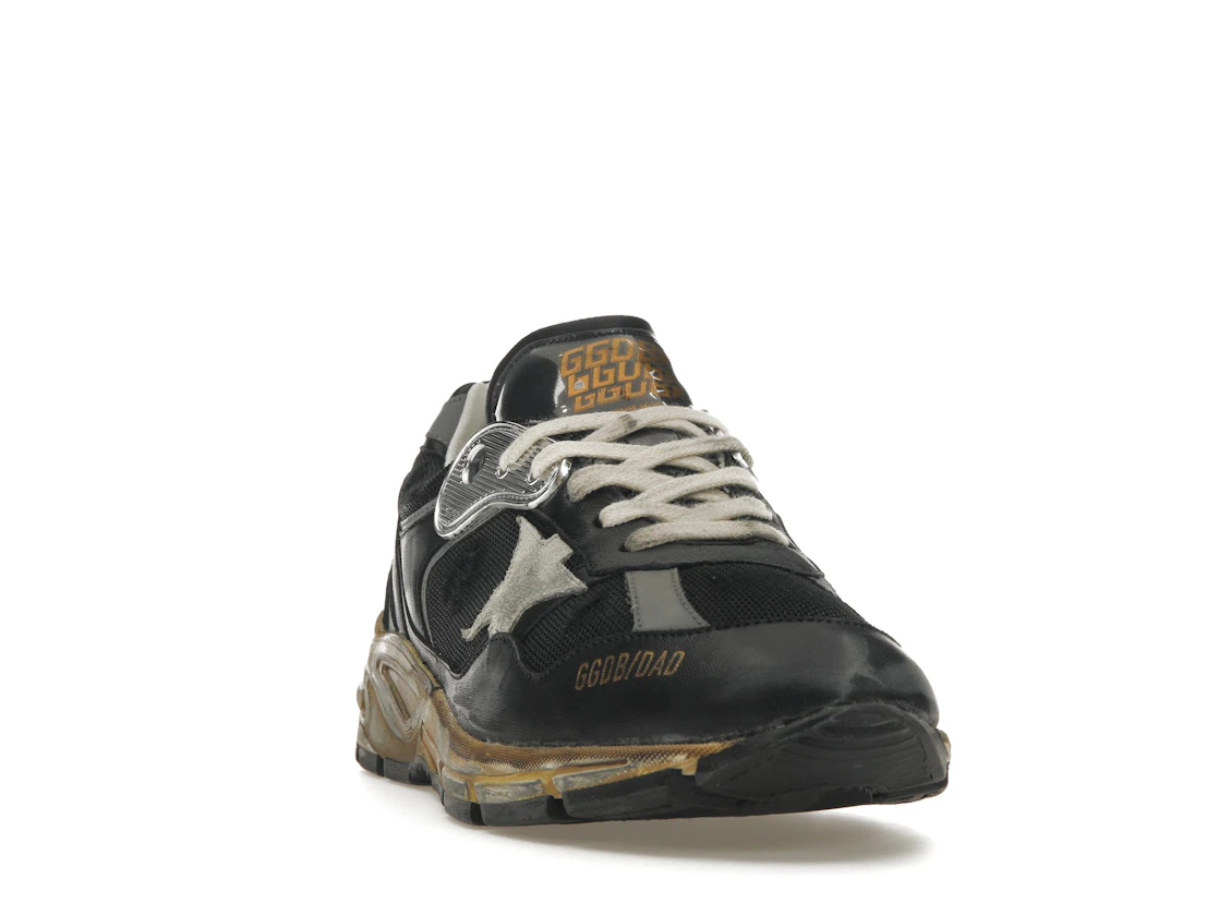 Vue 8 de Golden Goose Running Dad Black Grey