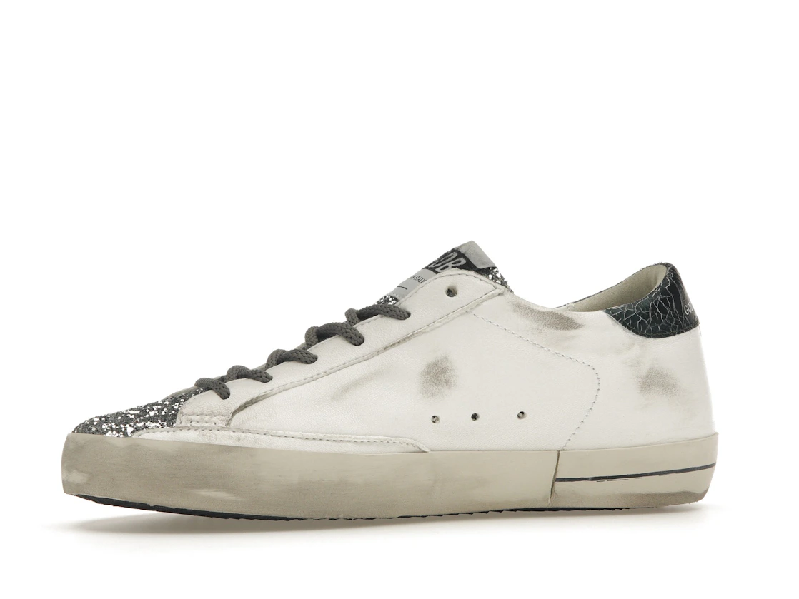 Vue 17 de Golden Goose Super-Star Glitter Cream Silver 