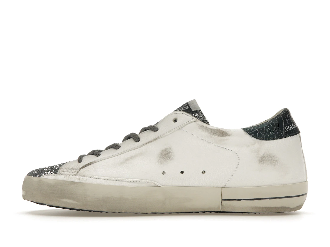 Vue 19 de Golden Goose Super-Star Glitter Cream Silver 