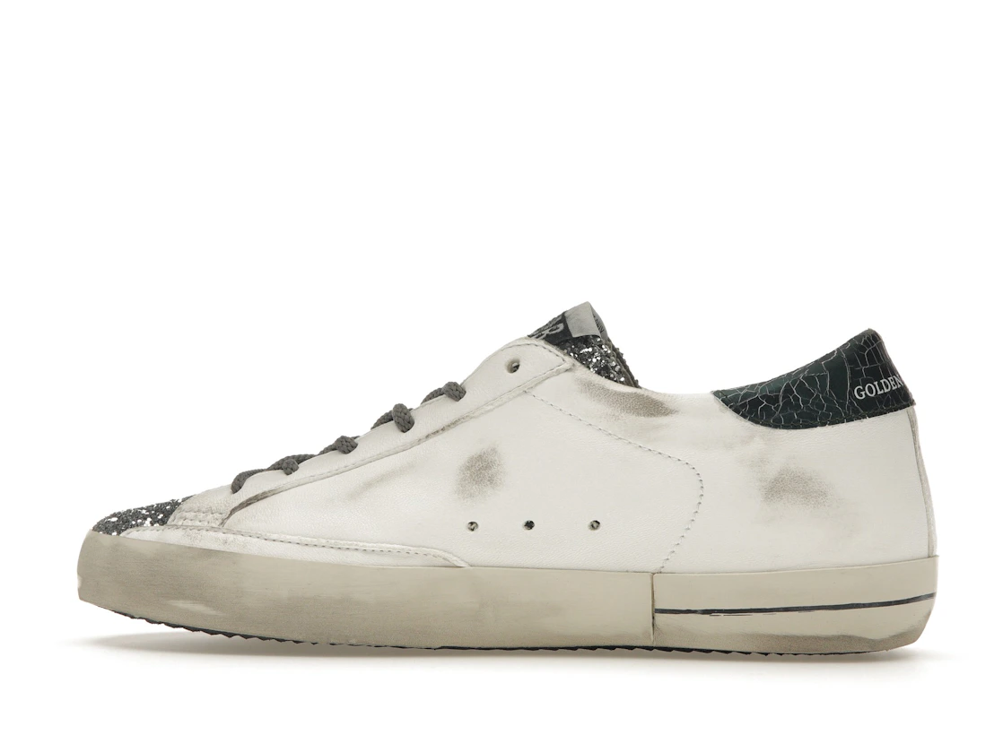 Vue 20 de Golden Goose Super-Star Glitter Cream Silver 