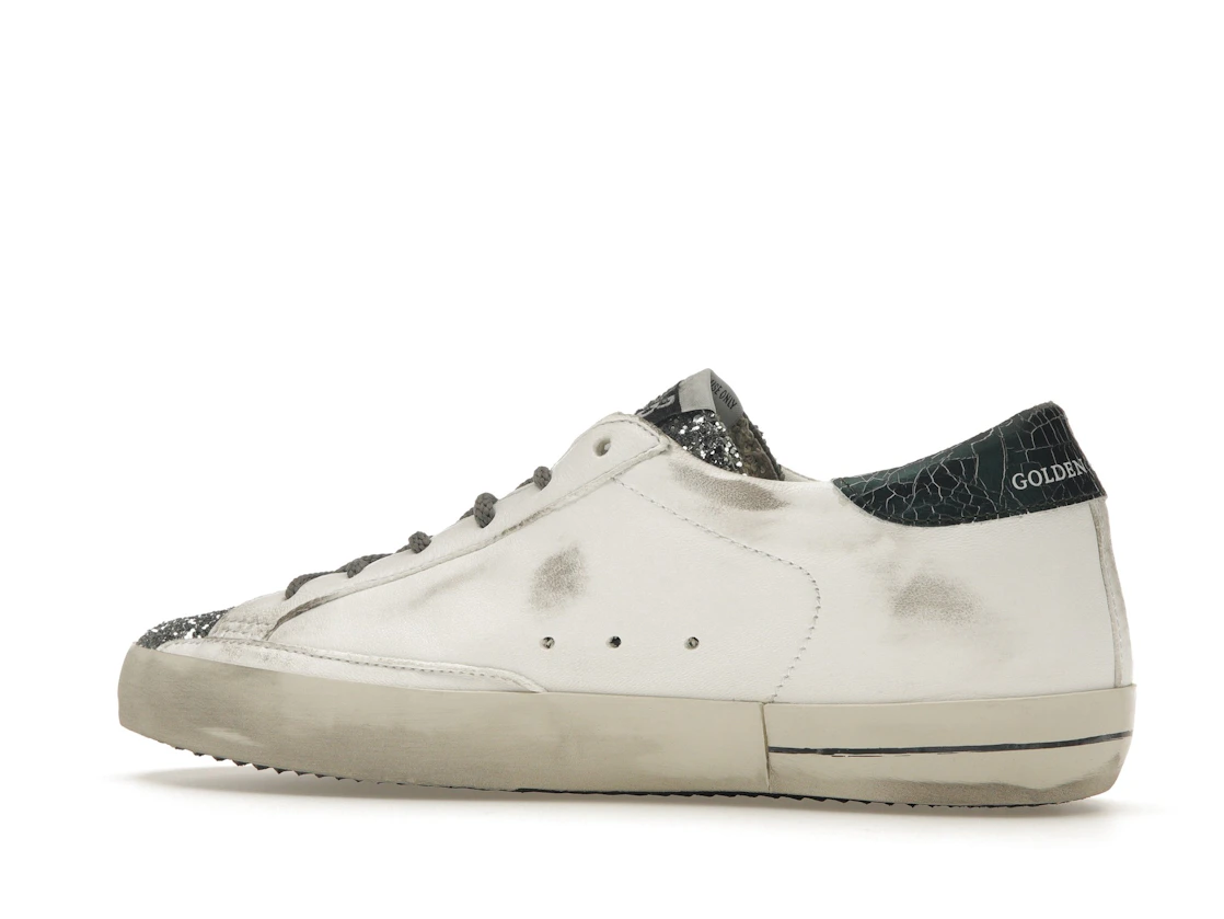 Vue 21 de Golden Goose Super-Star Glitter Cream Silver 