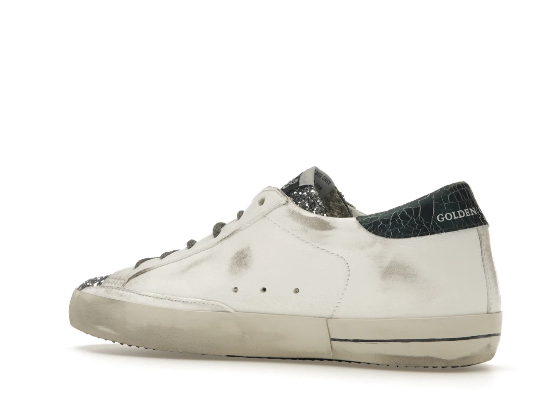 Vue 22 de Golden Goose Super-Star Glitter Cream Silver 