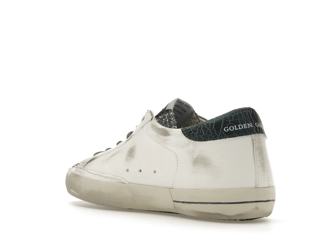 Vue 24 de Golden Goose Super-Star Glitter Cream Silver 