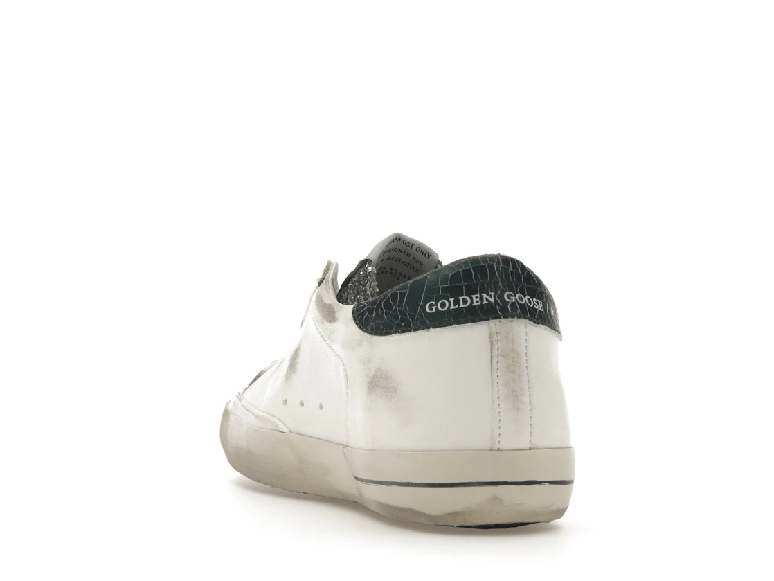 Vue 26 de Golden Goose Super-Star Glitter Cream Silver 