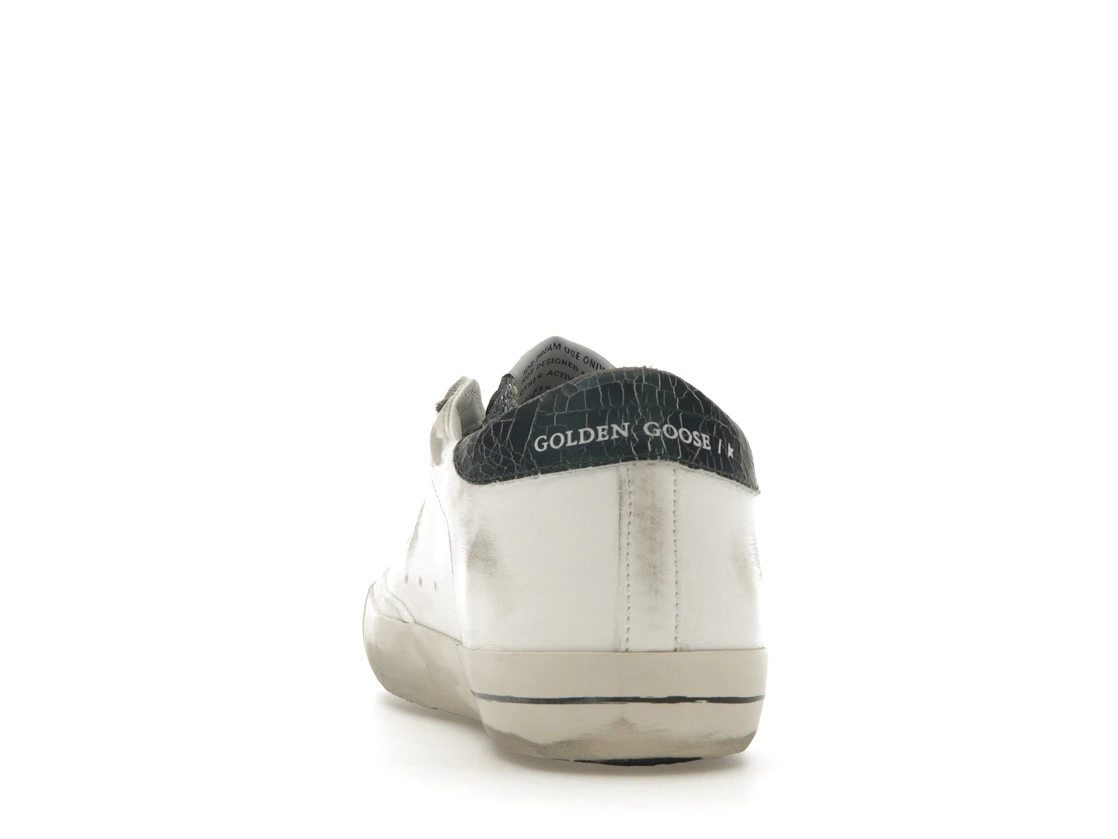 Vue 27 de Golden Goose Super-Star Glitter Cream Silver 