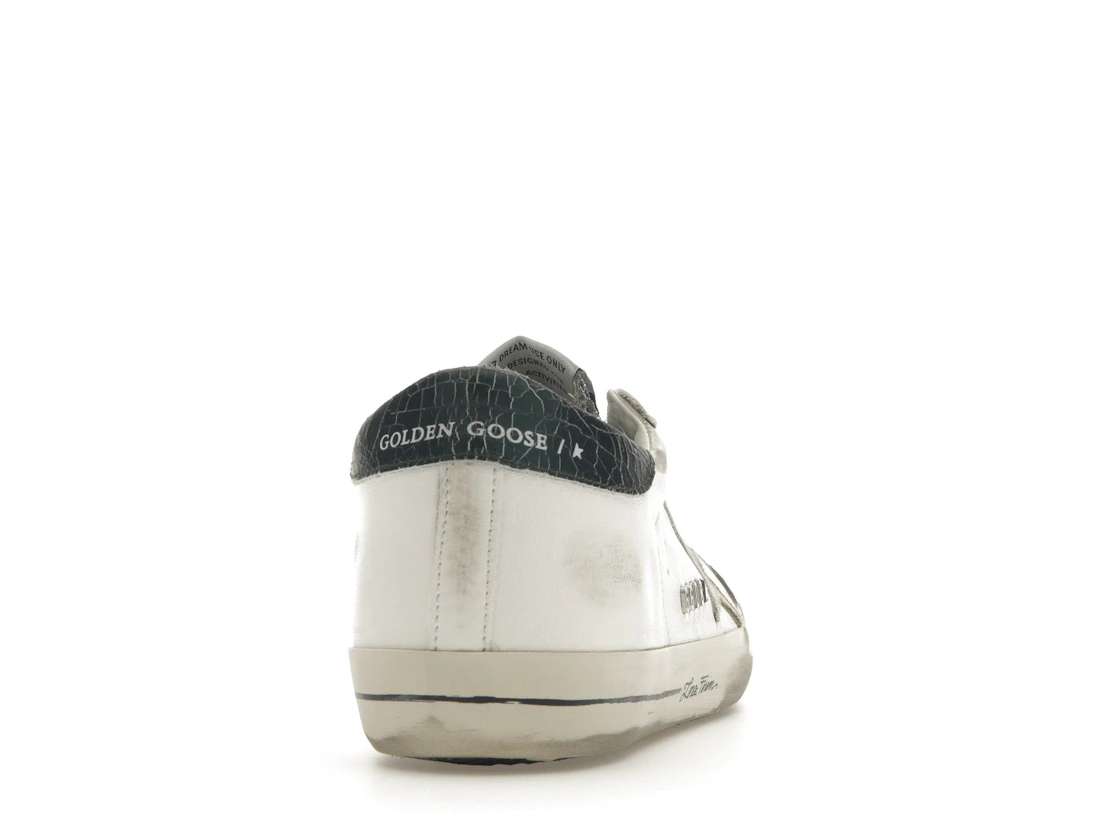 Vue 29 de Golden Goose Super-Star Glitter Cream Silver 