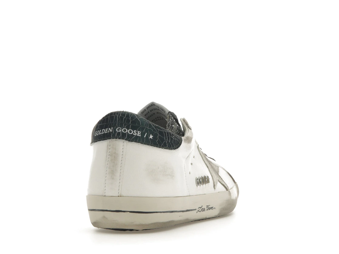 Vue 30 de Golden Goose Super-Star Glitter Cream Silver 
