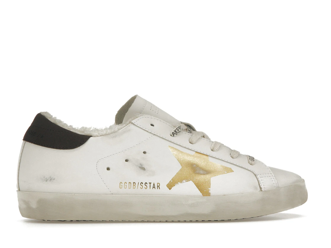 Vue 36 de Golden Goose Super-Star Gold Star White Gold 