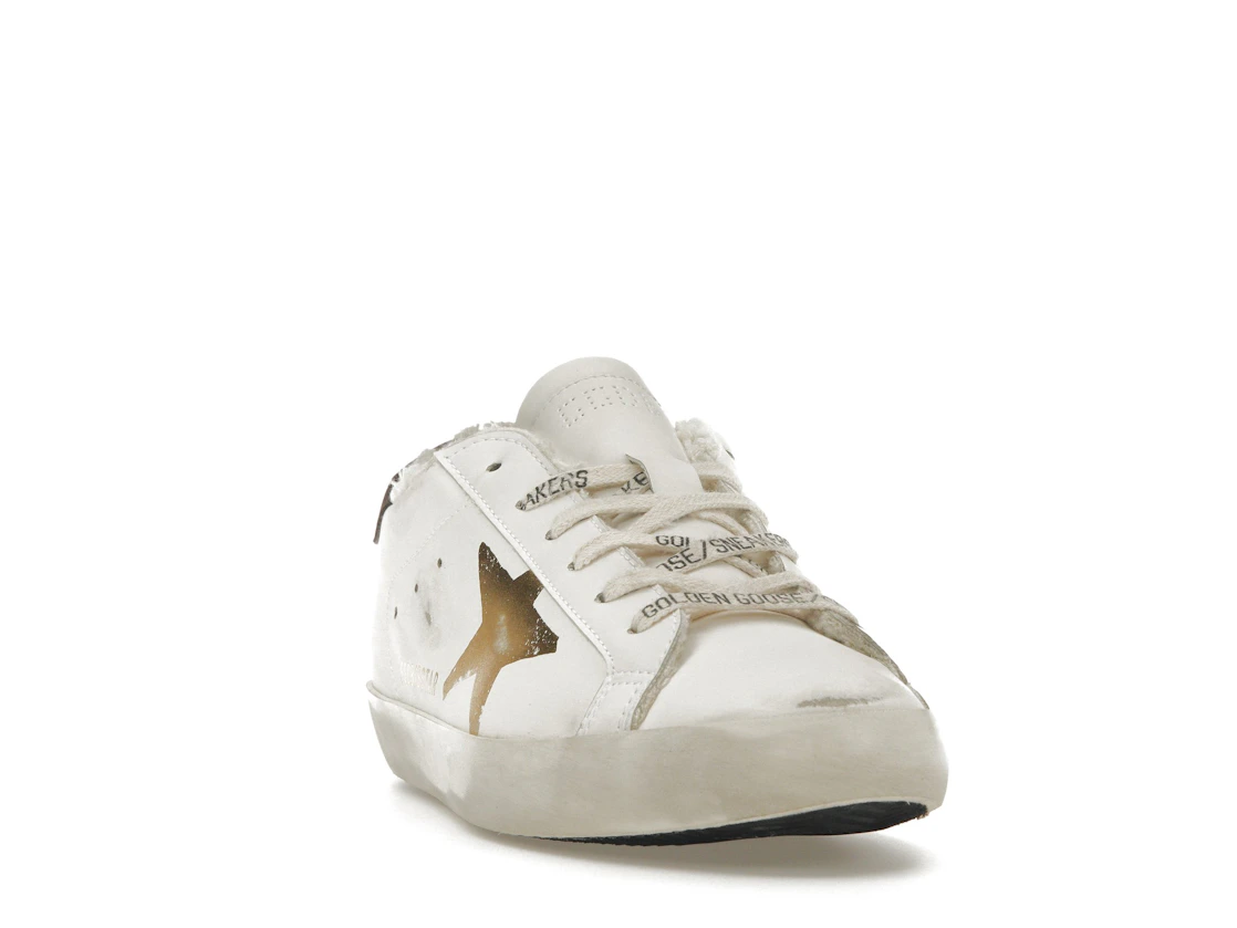 Vue 8 de Golden Goose Super-Star Gold Star White Gold 