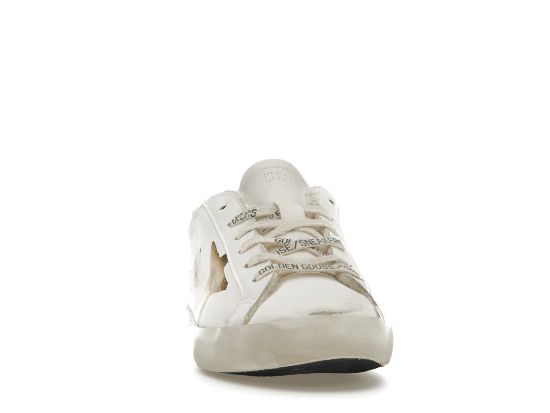Vue 9 de Golden Goose Super-Star Gold Star White Gold 