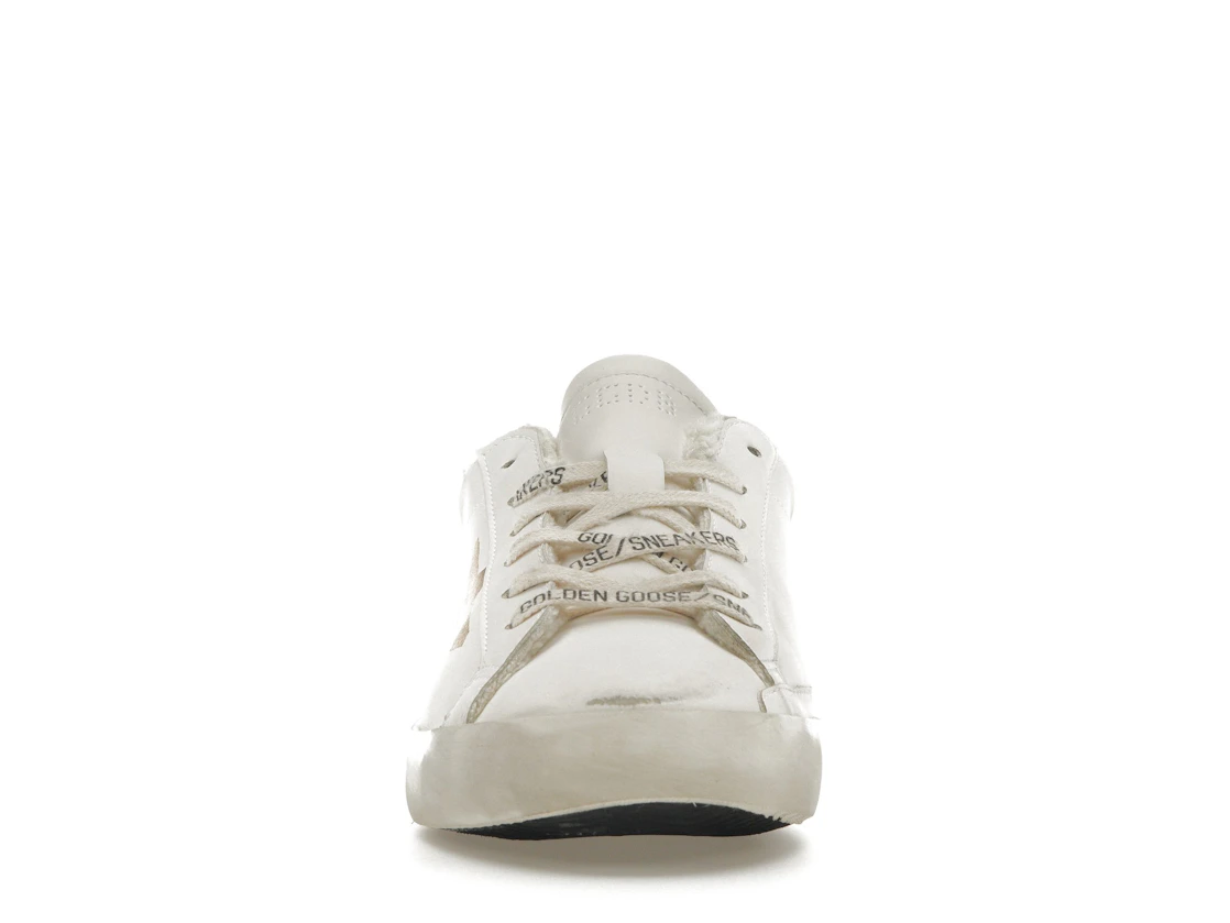 Vue 10 de Golden Goose Super-Star Gold Star White Gold 