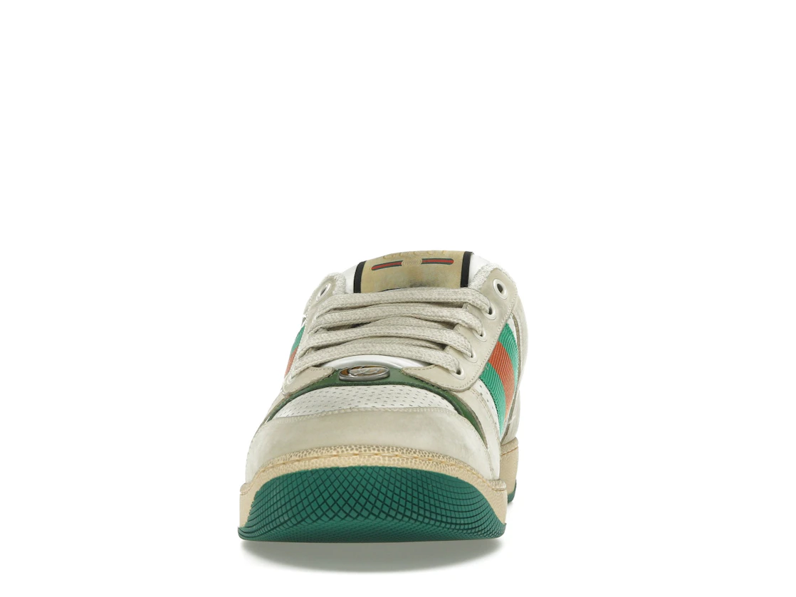 Vue 11 de Gucci Screener Distressed Green Orange