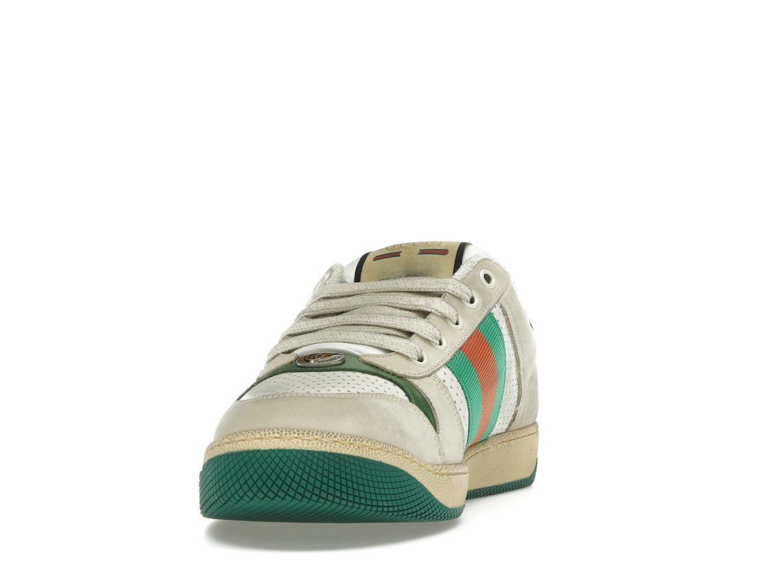 Vue 12 de Gucci Screener Distressed Green Orange