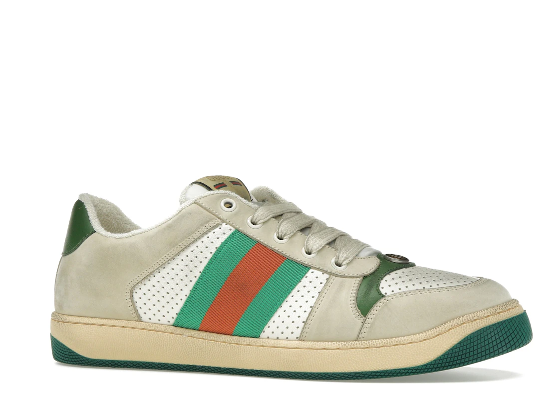 Vue 3 de Gucci Screener Distressed Green Orange