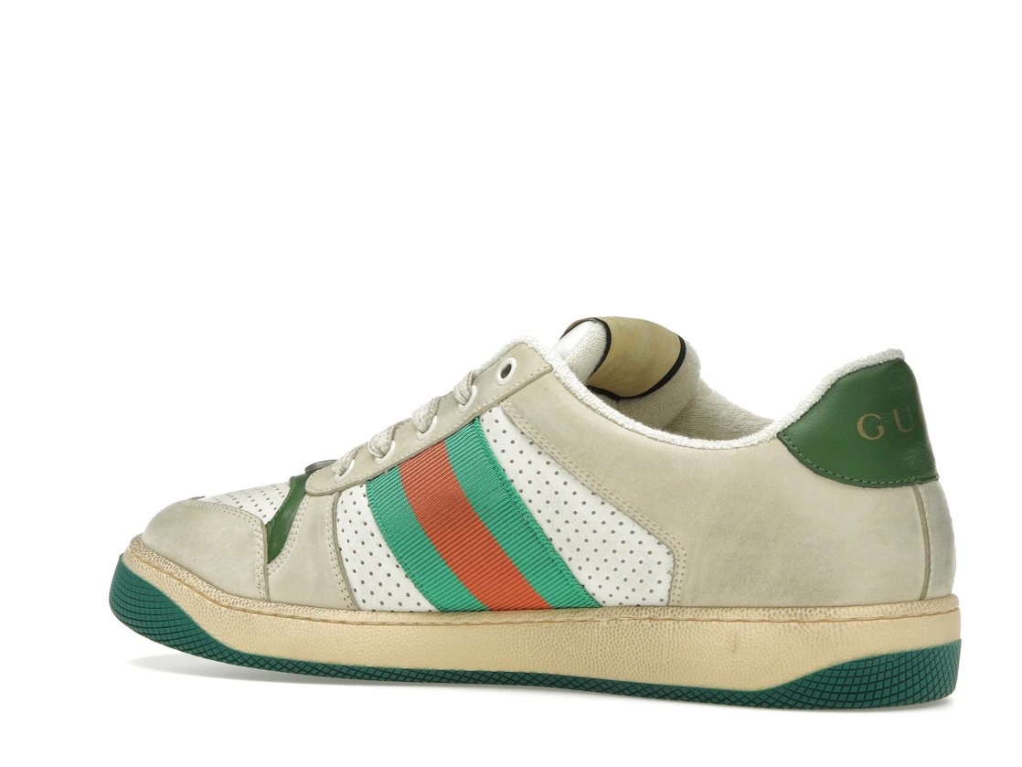 Vue 22 de Gucci Screener Distressed Green Orange
