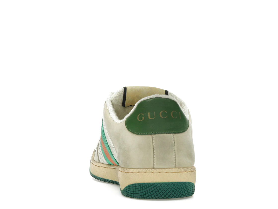 Vue 27 de Gucci Screener Distressed Green Orange
