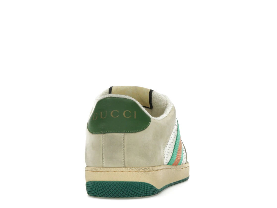 Vue 29 de Gucci Screener Distressed Green Orange