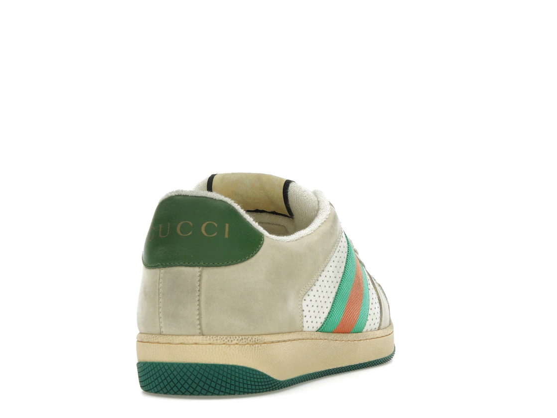 Vue 30 de Gucci Screener Distressed Green Orange